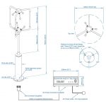 R3-100-Research-range-3-axis-ultrasonic-anemometer-dimensions